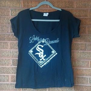 Like New, Ladies Love Diamonds, Chicago White Sox Tee Sz Lrg